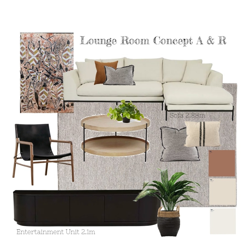 A&R Lounge Room 1 Mood Board by Lisa Crema Interiors and Styling on Style Sourcebook