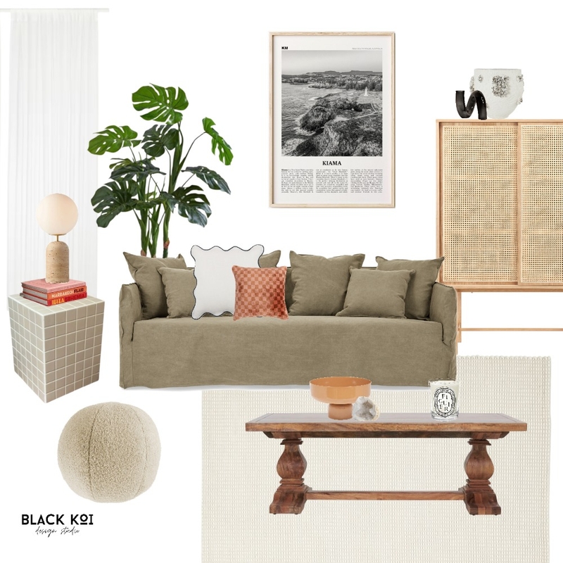 Ocean St - Lounge Mood Board by Black Koi Design Studio on Style Sourcebook