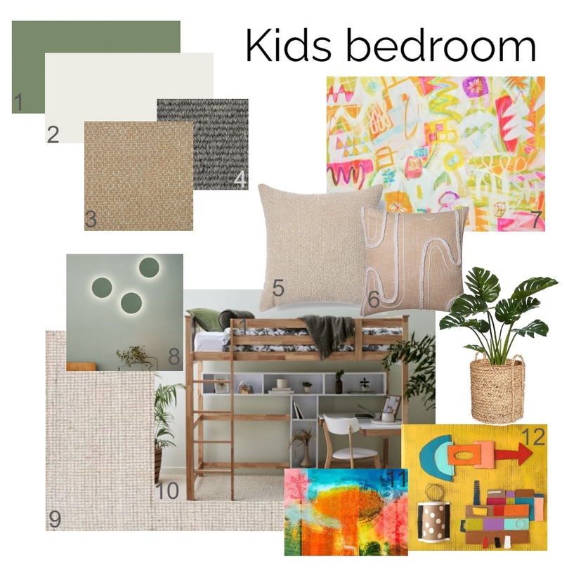 Kids Bedroom Mood Board by alinemartins on Style Sourcebook