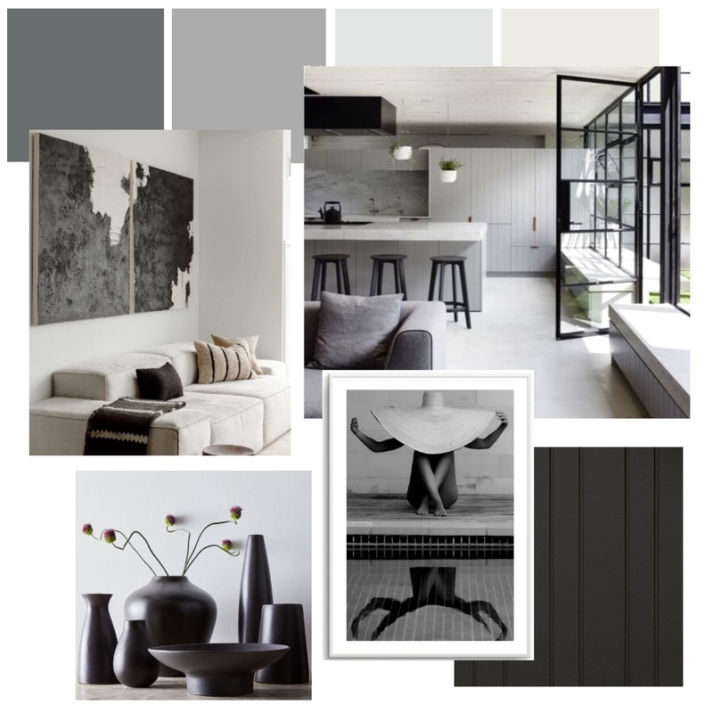 Achromatic Final Mood Board by Em_lemon on Style Sourcebook