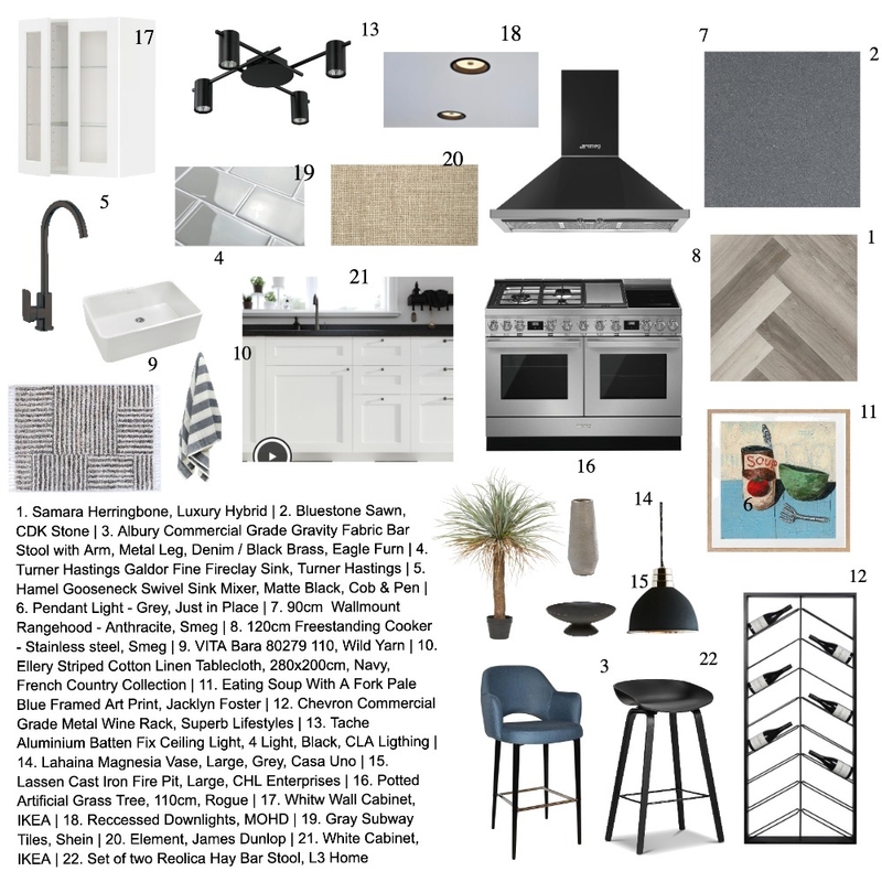 Kitchen Mood Board by vinj on Style Sourcebook