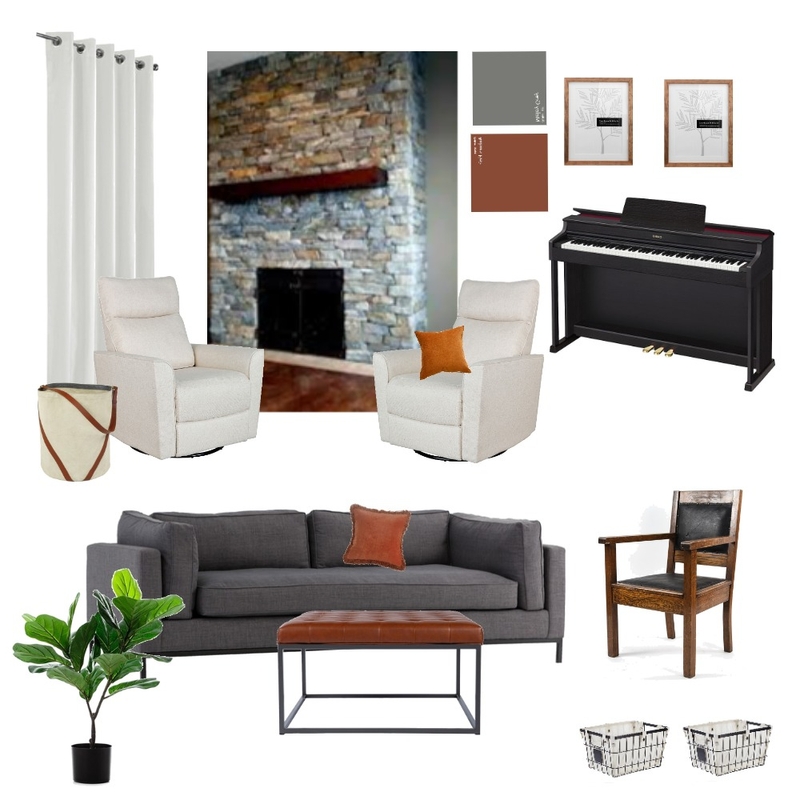 living room Mood Board by Annalei May Designs on Style Sourcebook