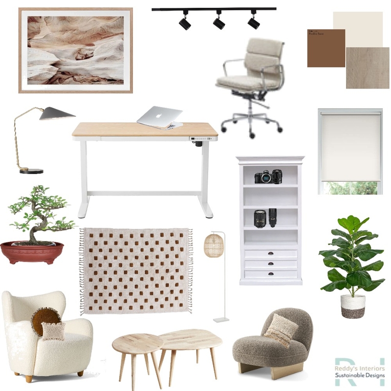 3 Dec Home Office Concept Board Mood Board by vreddy on Style Sourcebook