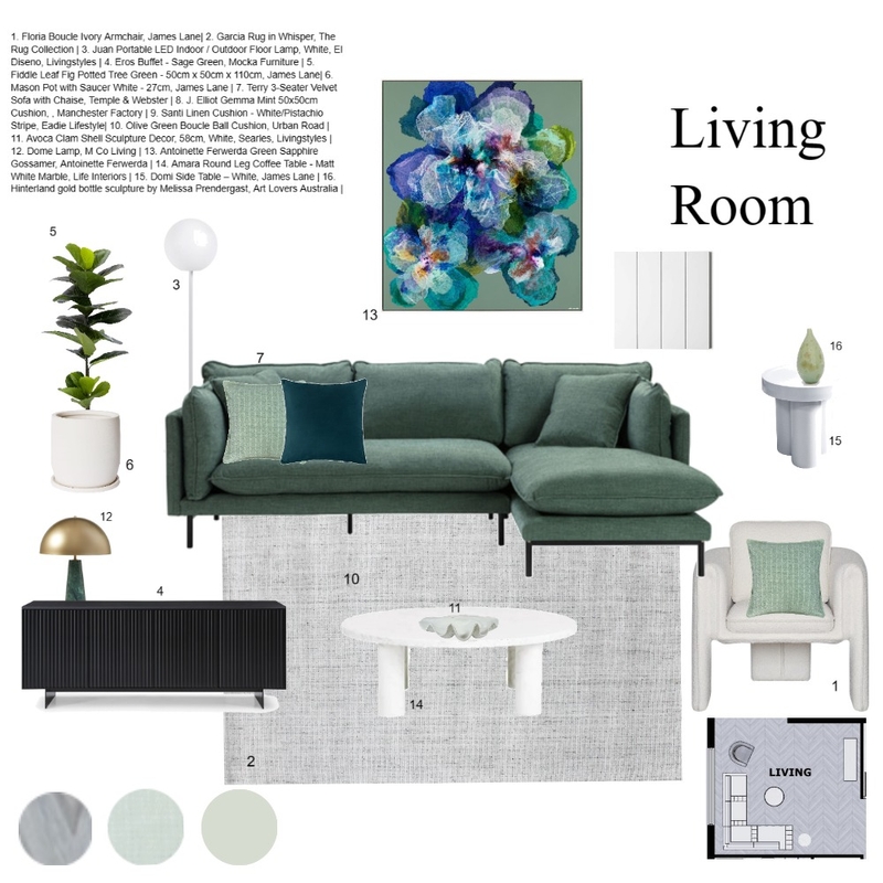 living sample final v2 Mood Board by Efi Papasavva on Style Sourcebook