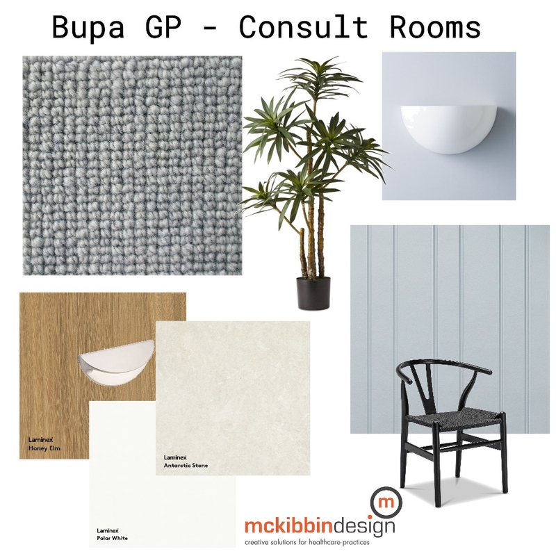 Bupa GP - Consult Rooms Mood Board by McKibbinDesign on Style Sourcebook