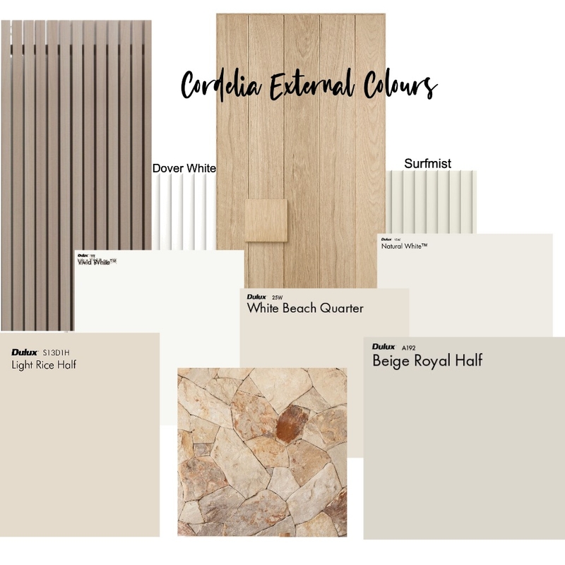 Cordelia St External Colours Mood Board by juliespiller1961@gmail.com on Style Sourcebook