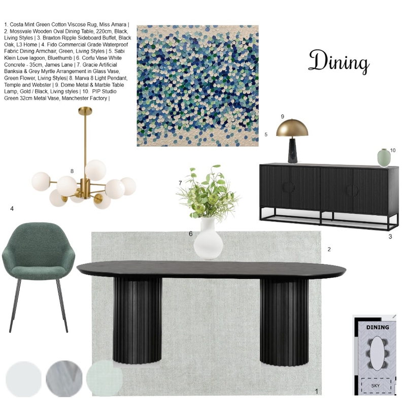 dining room final v4 Mood Board by Efi Papasavva on Style Sourcebook