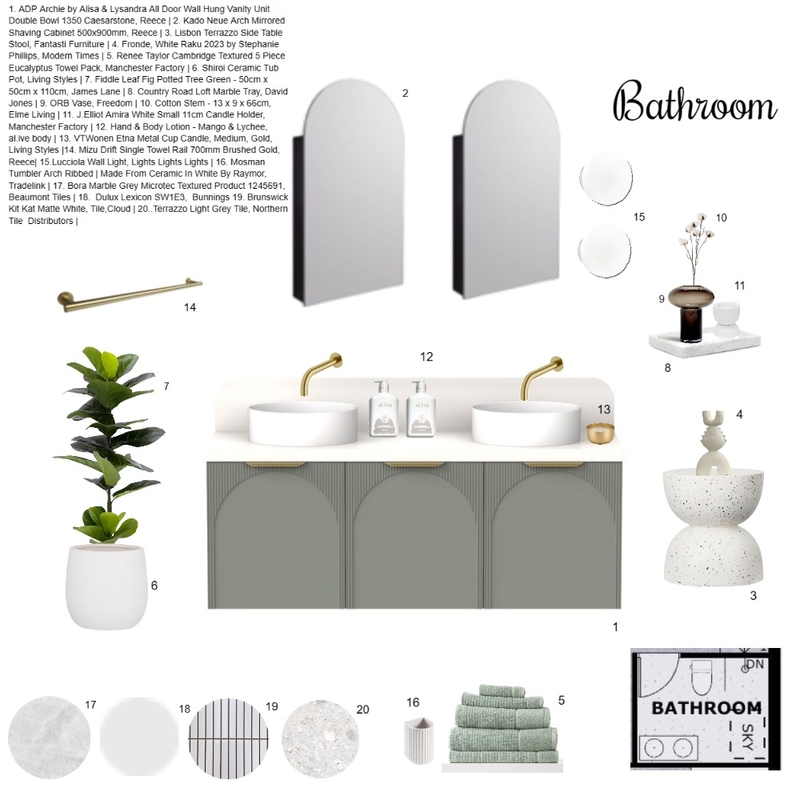 bathroom final v3 Mood Board by Efi Papasavva on Style Sourcebook