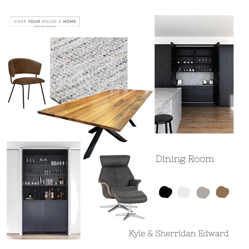 Edward Dining Room Mood Board Mood Board by MarnieDickson on Style Sourcebook