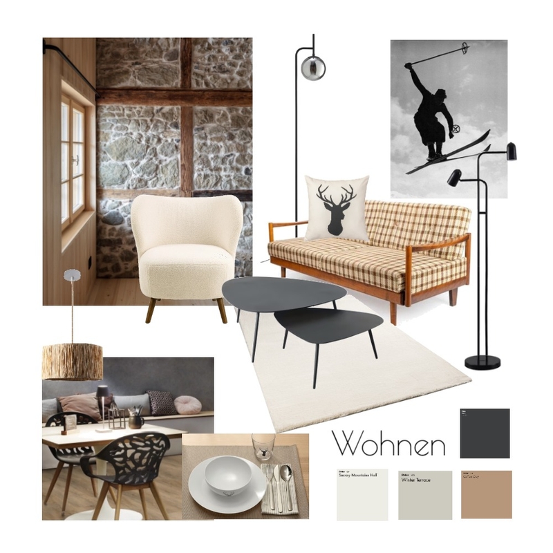 Wohnen Koni & Daniela Mood Board by RiederBeatrice on Style Sourcebook