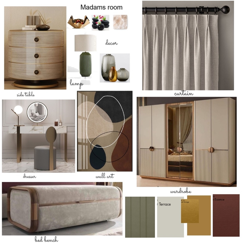 Hadiza madams room Mood Board by Oeuvre designs on Style Sourcebook