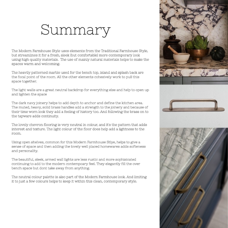 Module 3 Summary Mood Board by Annie Wood on Style Sourcebook