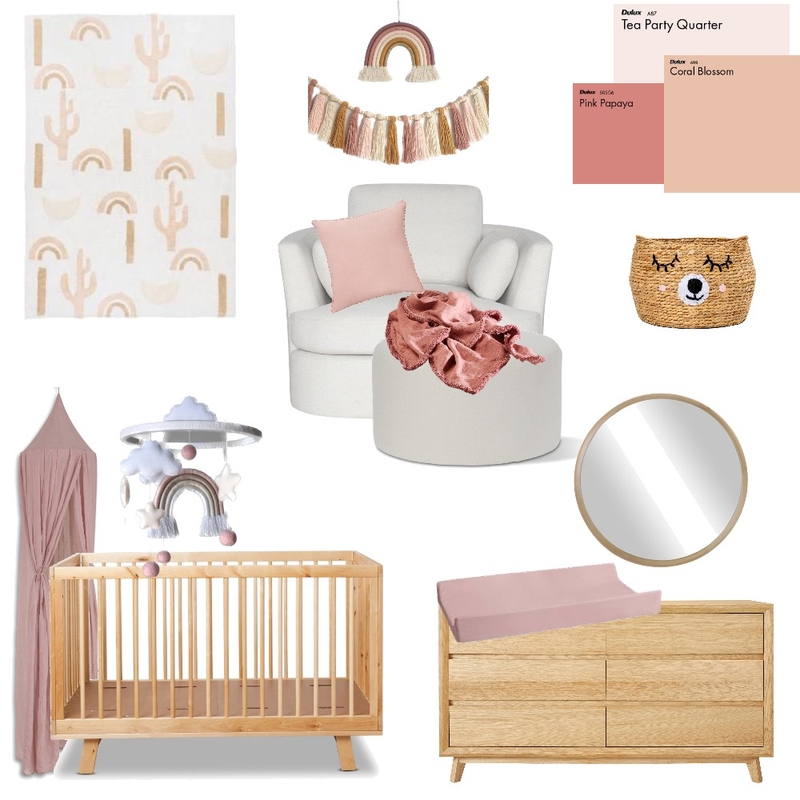 Nursery - Girl Mood Board by BH on Style Sourcebook