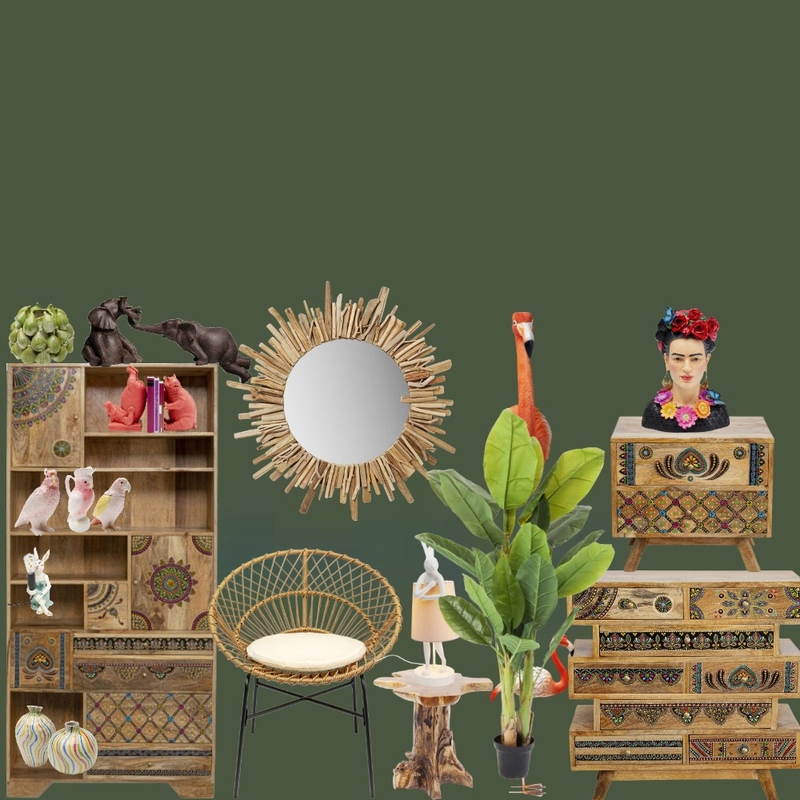 boho style Mood Board by vickthes on Style Sourcebook