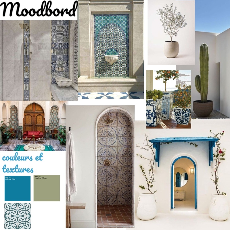 moodboard piscine Mood Board by bet m on Style Sourcebook