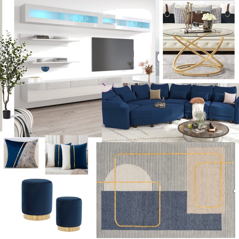 entertainment area living room option 3 Mood Board by LUX WEST I.D. on Style Sourcebook