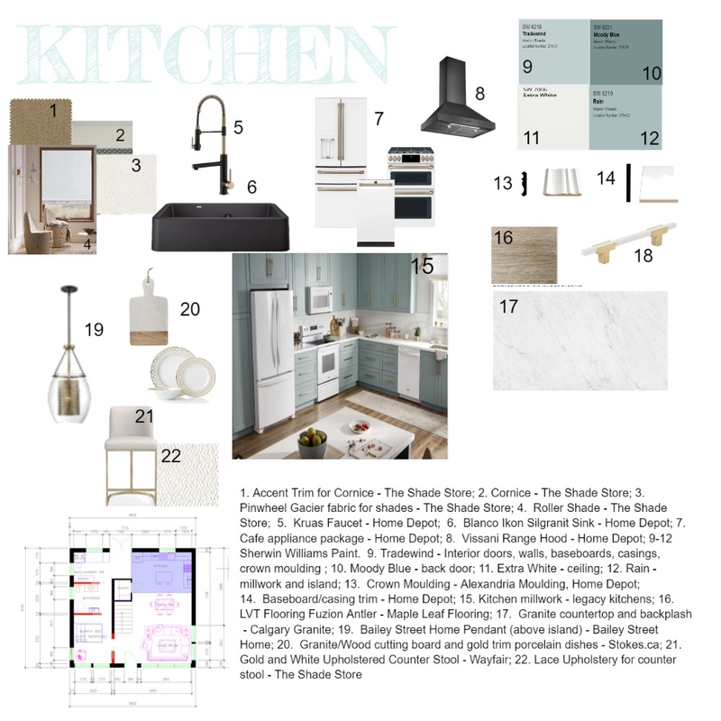 Kitchen Mood Board by zrm29 on Style Sourcebook