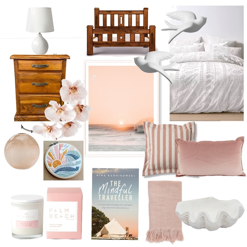 Blushing Beaches - Bedroom Mood Board by Allanah June on Style Sourcebook