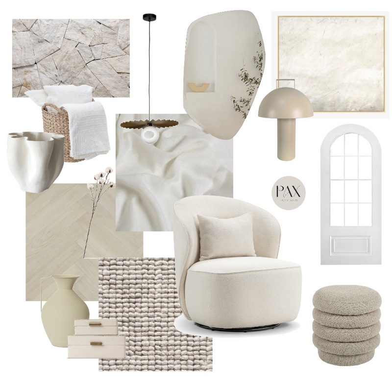 Cream Dream Vibe Mood Board by PAX Interior Design on Style Sourcebook