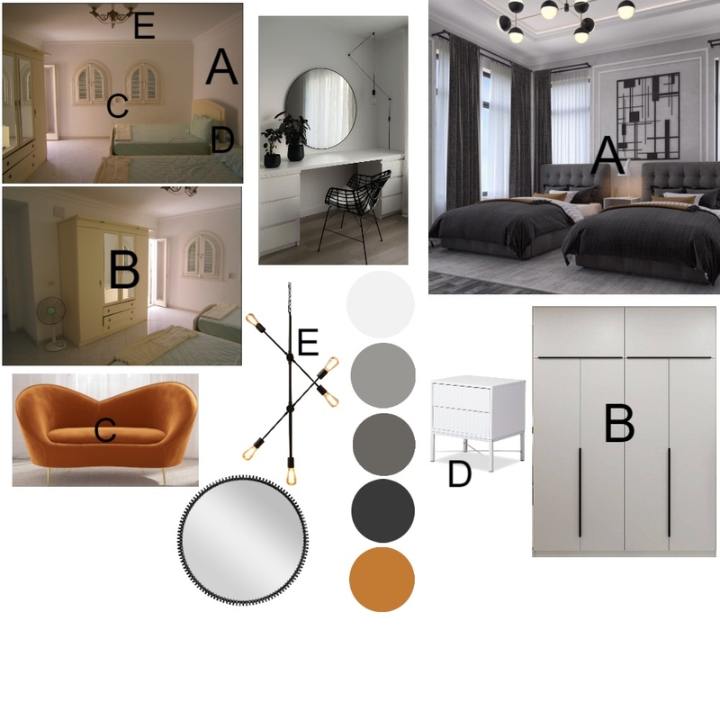 bedroom Mood Board by shahd_algosi on Style Sourcebook