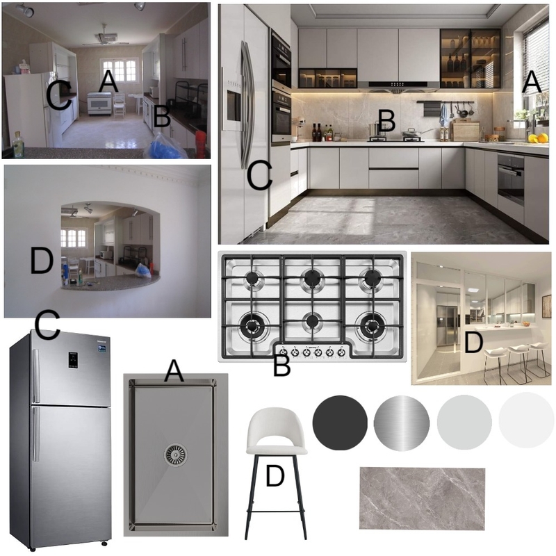 kitchen Mood Board by shahd_algosi on Style Sourcebook