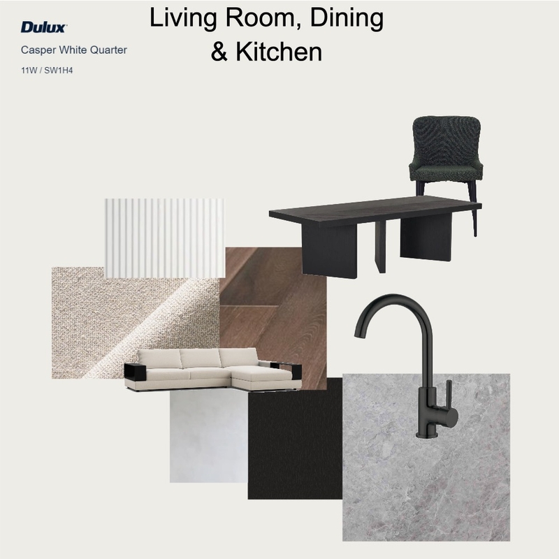 Living, Kitchen & Dining Mood Board by cjamshidi on Style Sourcebook