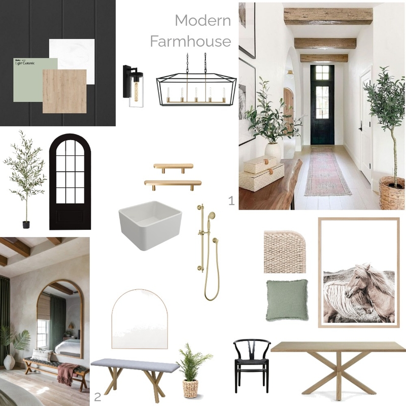 Modern Farmhouse Mood Board by danni_xx10@hotmail.com on Style Sourcebook