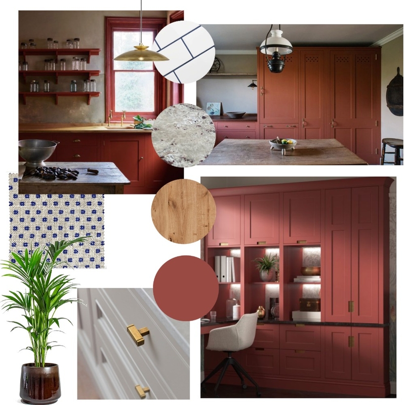 Kate Kitchen Revamp - Red Mood Board by Studio Conker on Style Sourcebook