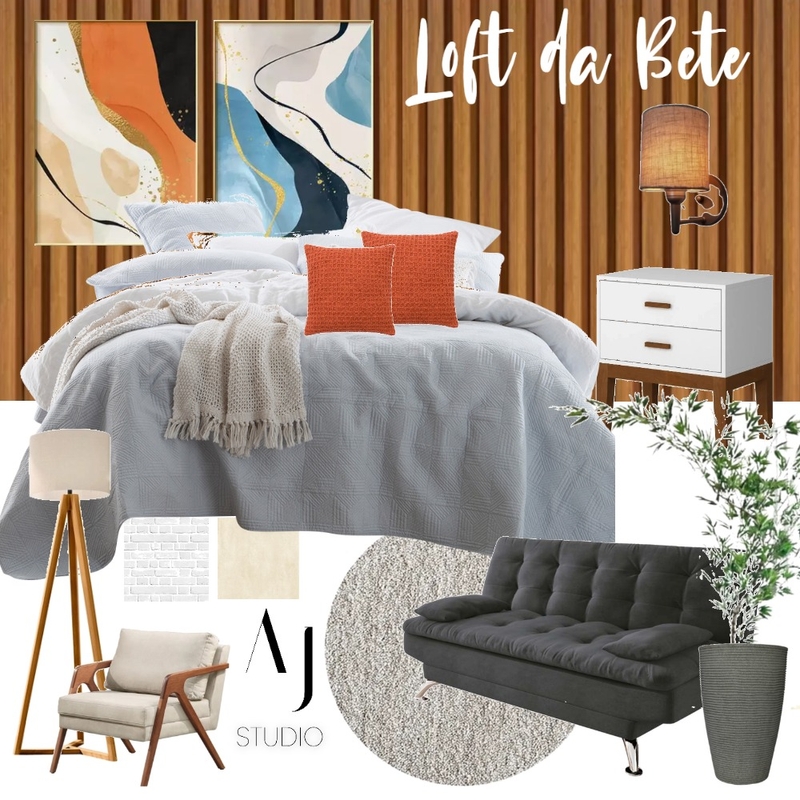 Loft da Bete Mood Board by arqjulianabarros on Style Sourcebook