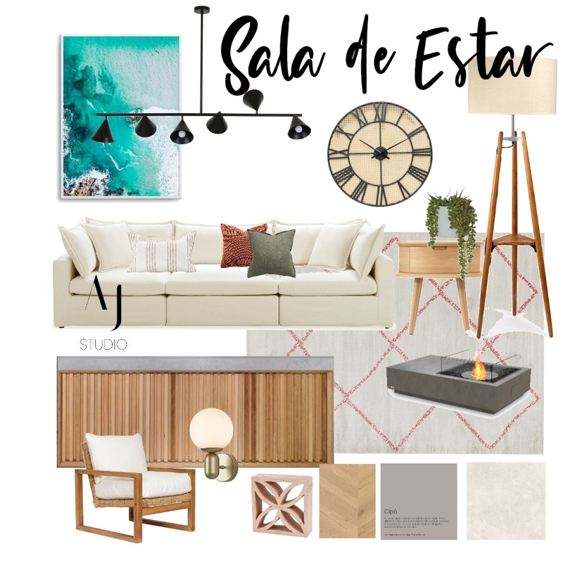 Sala de Estar Mood Board by arqjulianabarros on Style Sourcebook