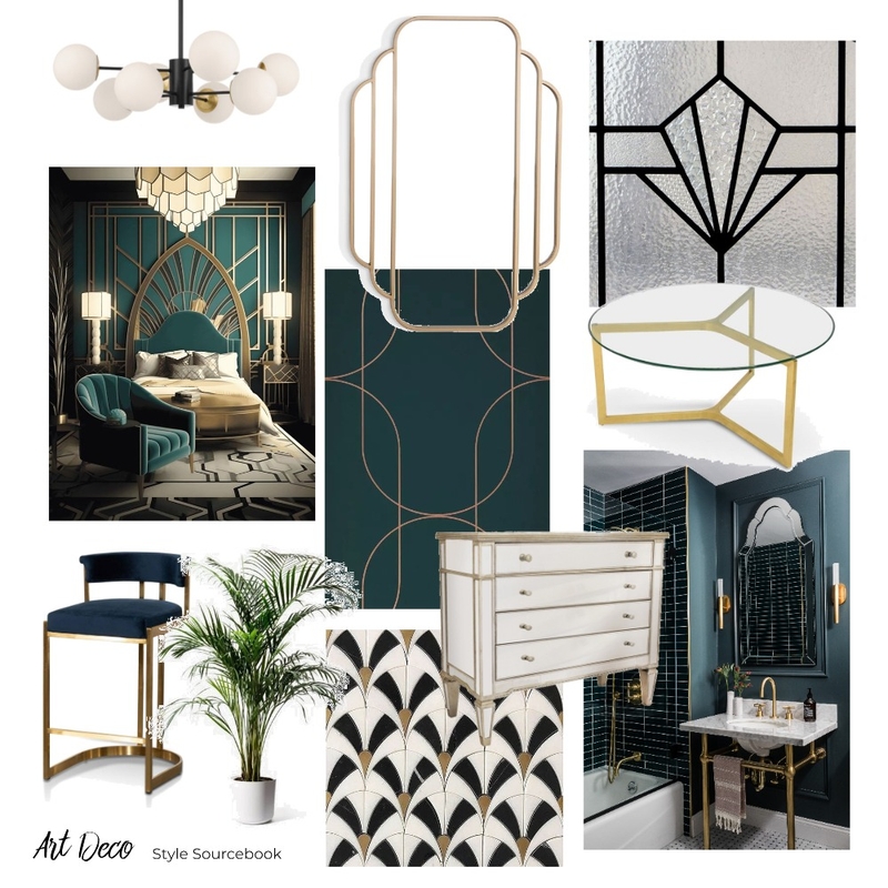 Art Deco Mood Board by Tarnya on Style Sourcebook