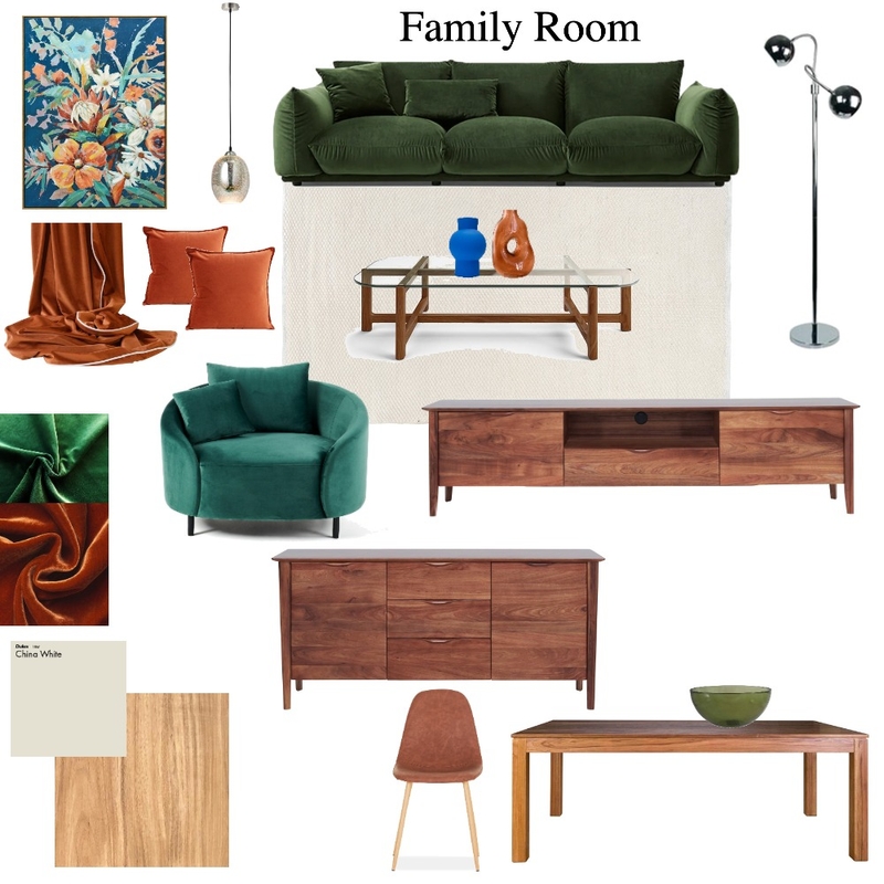 mod 9 family room Mood Board by LM on Style Sourcebook