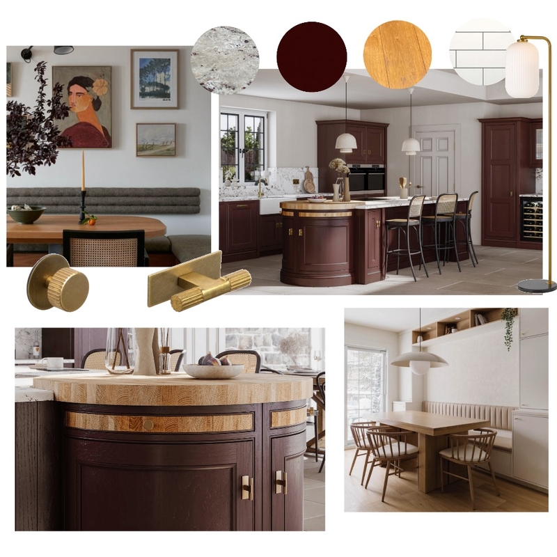 Kate Kitchen Revamp, Malbec Mood Board by Studio Conker on Style Sourcebook