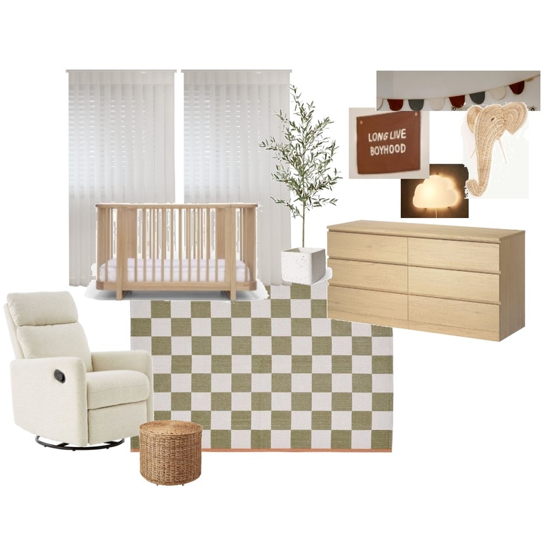 Boy Nursery Mood Board by Gorgia on Style Sourcebook