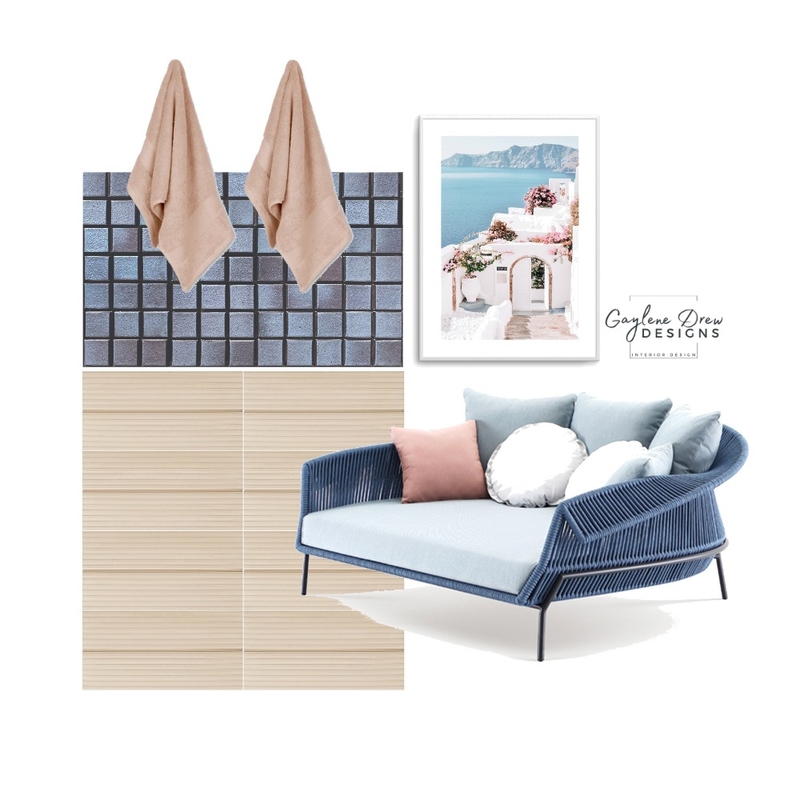 Casual pool vibes Mood Board by Gaylene Drew Designs on Style Sourcebook