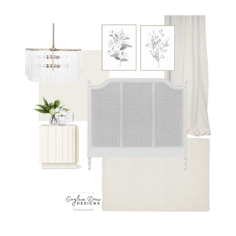 Soft romantic bedroom Mood Board by Gaylene Drew Designs on Style Sourcebook