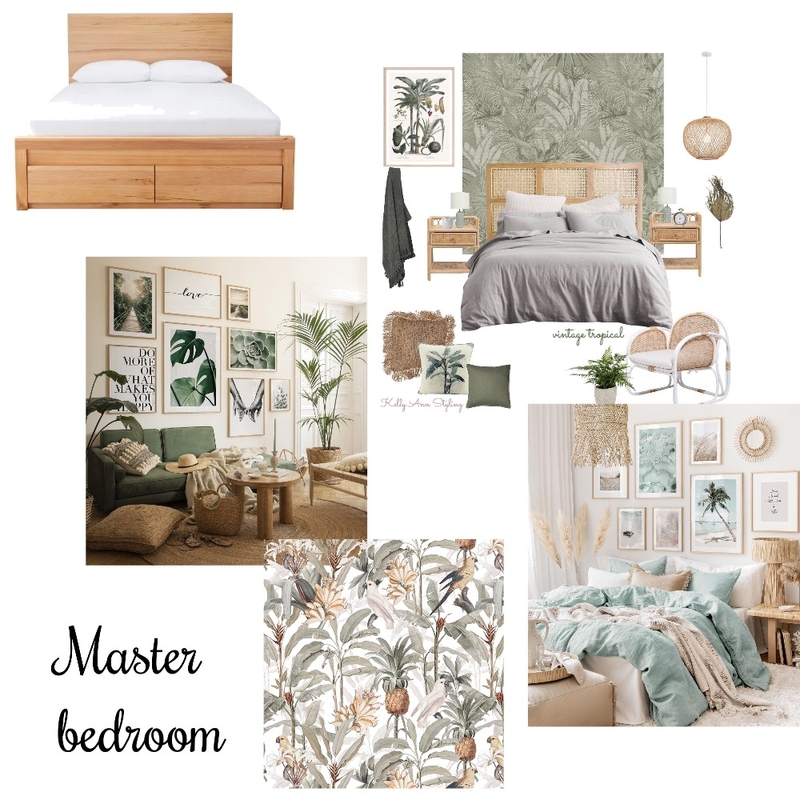 Master Bedroom Mood Board by Tropical Oasis Designs on Style Sourcebook