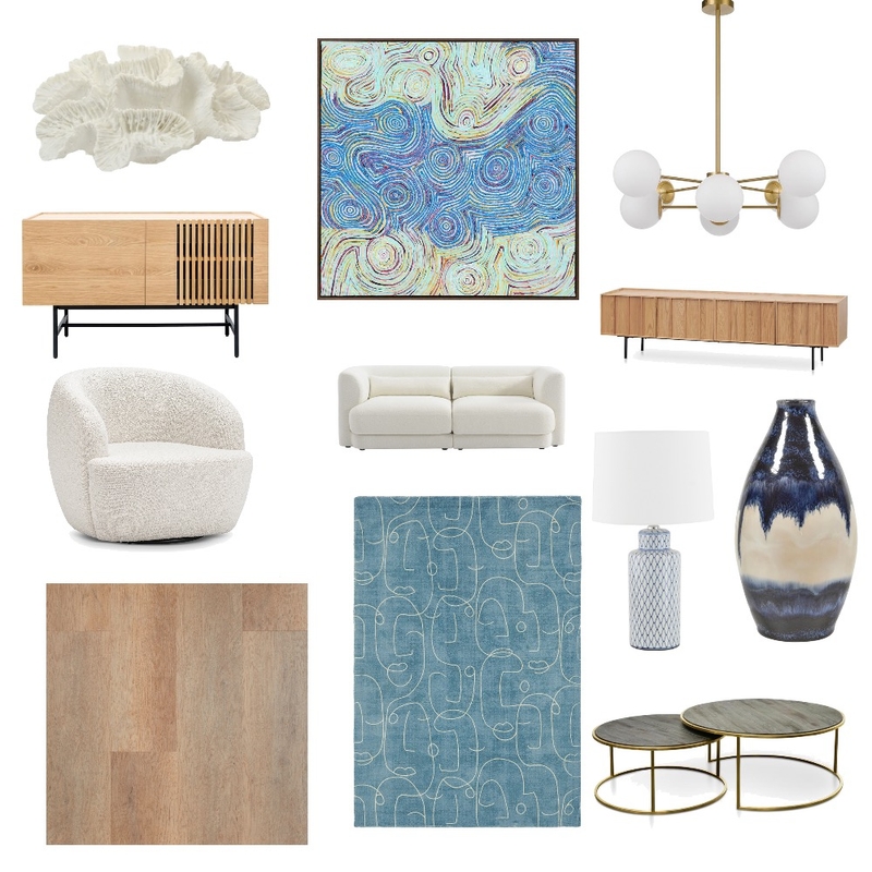 LIVING ROOM Mood Board by Land of OS Designs on Style Sourcebook