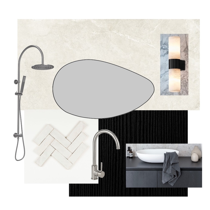 Ensuite Mood Board by Tianat13 on Style Sourcebook