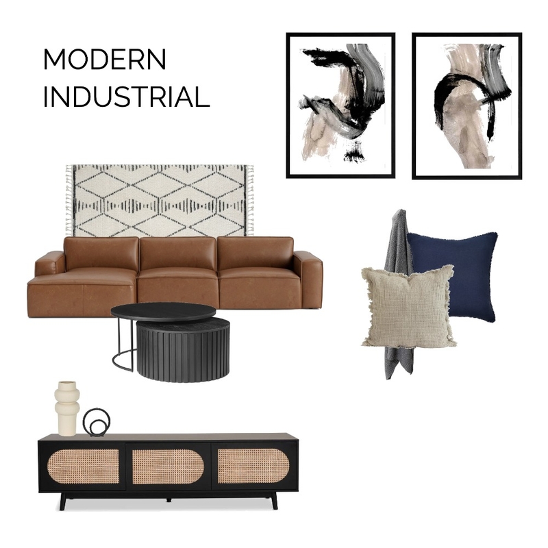 Modern Industrial Mood Board by Gabby on Style Sourcebook