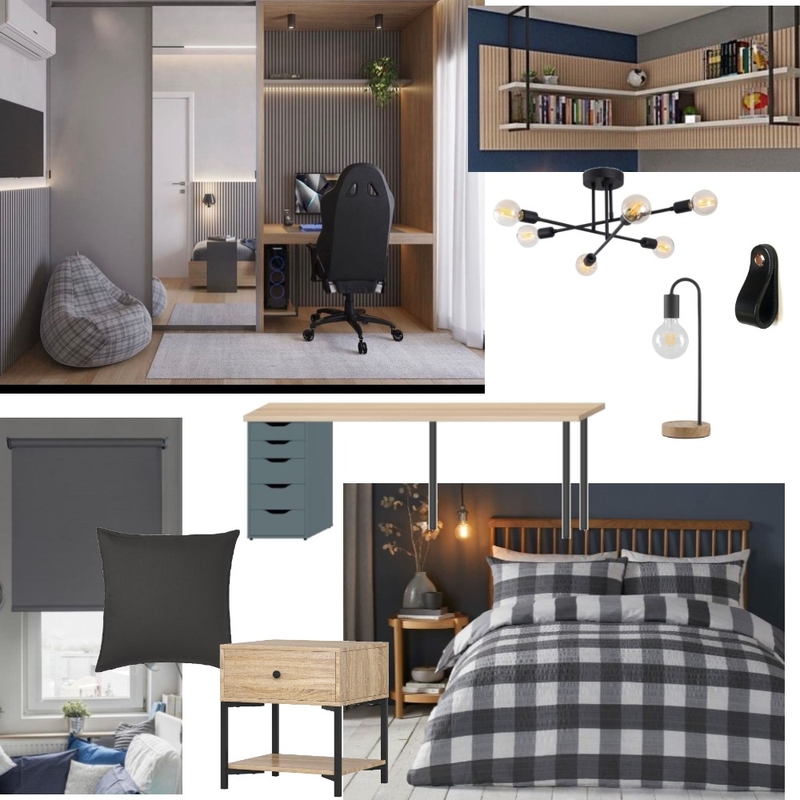 Gamers Room Mood Board by VanessaAdamson on Style Sourcebook