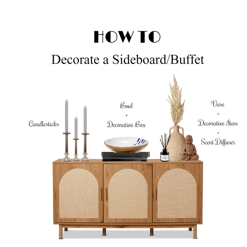 Sideboard/Buffet Mood Board by Hersheys on Style Sourcebook