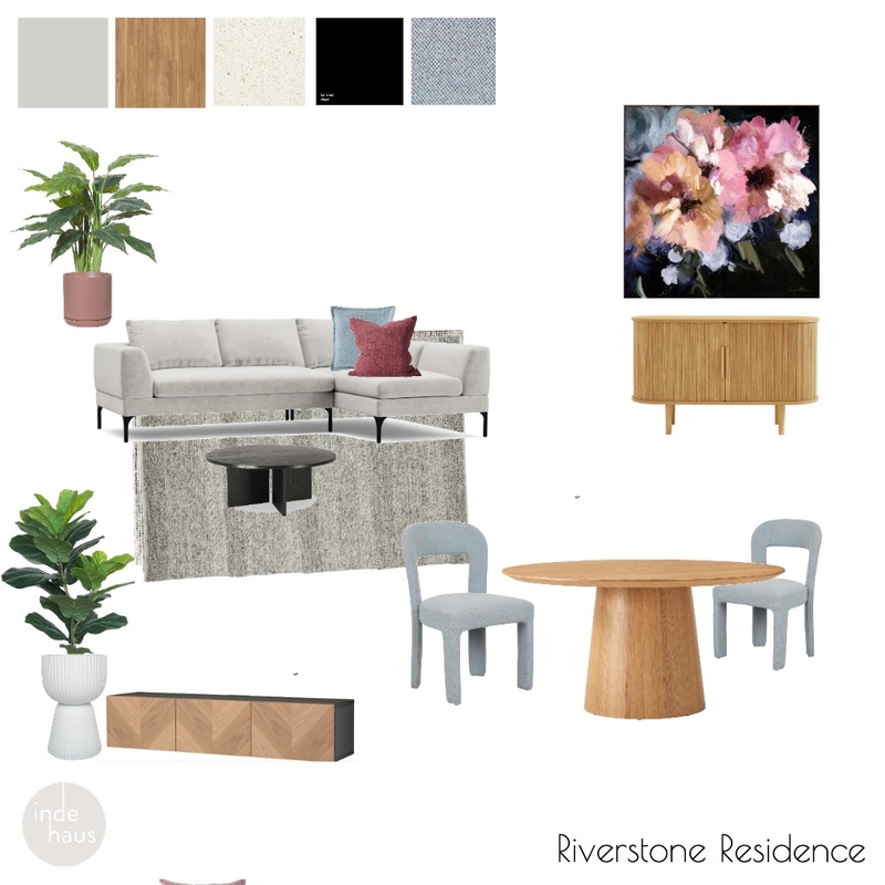 Riverstone Residence - Bliss Grey Mood Board by indi haus on Style Sourcebook