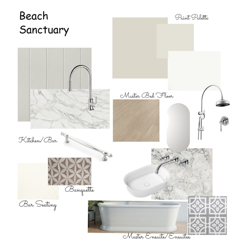 Beach Sanctuary Mood Board by Eden House Interiors on Style Sourcebook