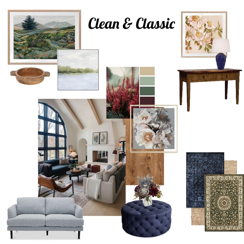 Clean & Classic Mood Board Mood Board by IDIstudentKy on Style Sourcebook