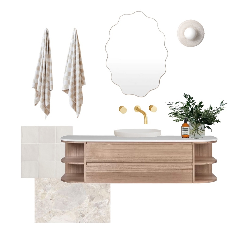 Nudie Rudie Bathroom 2.0 Mood Board by The Sanctuary Interior Design on Style Sourcebook