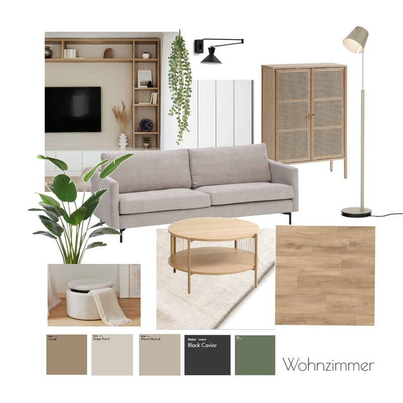 Wohnzimmer Scandi Variante III Mood Board by RiederBeatrice on Style Sourcebook