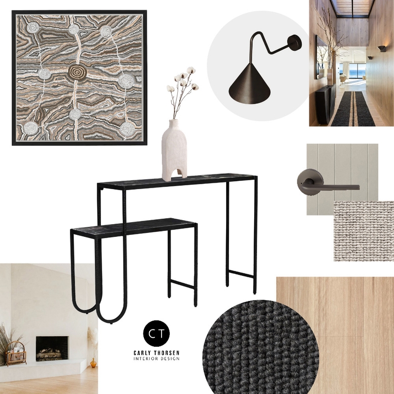 Scandifornian Entry P0524 Mood Board by Carly Thorsen Interior Design on Style Sourcebook