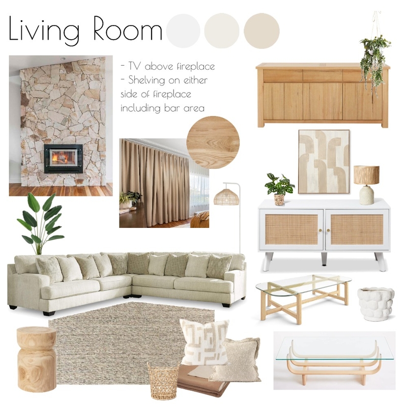 Hunter Valley - Living Room Mood Board by Libby Malecki Designs on Style Sourcebook