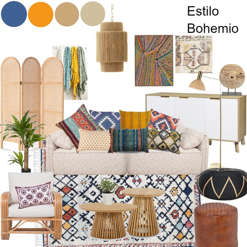 Estilo Bohemio Mood Board by natyroberto on Style Sourcebook